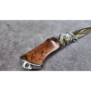 ФАНТОМ ІІ авторський ніж ручної роботи Androshchuk Knives, сталь S125V, 65 HRC. Photo 3