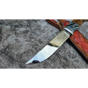 ФАНТОМАС авторський ніж ручної роботи Androshchuk Knives, сталь М390, 63 HRC. Photo 2