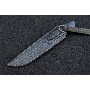 ФЕНІКС МОТИВИ  авторський ніж ручної роботи Androshchuk Knives, сталь S90V, 63 HRC. Photo 2