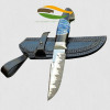 БЛАКИТНИЙ СОКІЛ авторський ніж ручної роботи майстра Fomenko Knifes, К390, 64-65 HRC, замовити купити в Україні