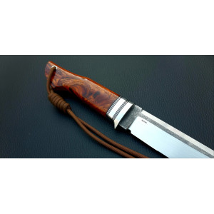 БОЙОВА КЛАСИКА ексклюзивний ніж ручної роботи майстра Fomenko Knifes, M390, 61-62 HRC. Photo 2