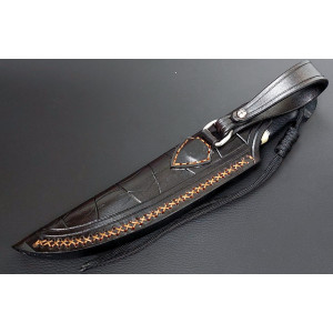 БРУТАЛЬНИЙ ніж ручної роботи майстра студії Fomenko Knifes, сталь  N690, 60-61 HRC. Photo 2