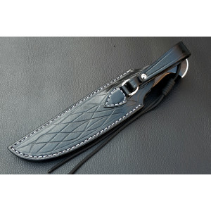 ЕКСКЛЮЗИВ ексклюзивний ніж ручної роботи майстра FOMENKO KNIFES, М398, 63-64 HRC. Photo 3