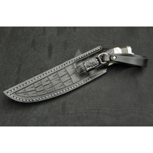 ДИКИЙ авторський ніж ручної роботи майстра Fomenko Knifes, REX 121, 66-67 HRC. Photo 2