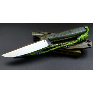 КОНИК авторський ніж ручної роботи майстра студії Fomenko Knifes, cталь N690, 60-61 HRC. Photo 3