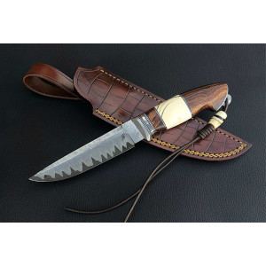 МОРСЬКА ПІНА ніж ручної роботи майстра  Fomenko Knifes, сталь REX 121, 66 HRC. Photo 3