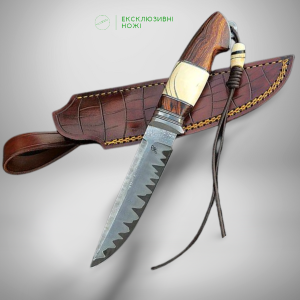 МОРСЬКА ПІНА ніж ручної роботи майстра  Fomenko Knifes, сталь CPM® REX 121, 66 HRC