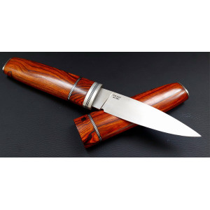 НЕВИДИМИЙ III ексклюзивний ніж ручної роботи майстра студії FOMENKO KNIFES, сталь S125V, 61- 62 HRC. Photo 2
