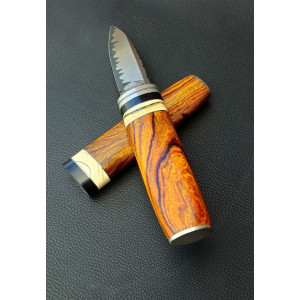 НЕВИДИМИЙ СКІНДУ ніж ручної роботи майстра Fomenko Knifes, сталь S390, 66-67 HRC. Photo 2