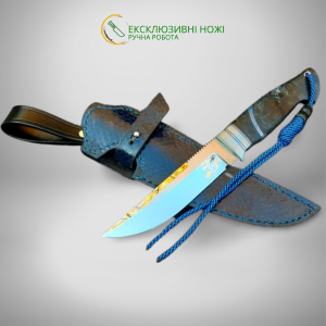 ПОДАРУНКОВИЙ ексклюзивний ніж ручної роботи майстра FOMENKO KNIFES, сталь - CPM® S125V™