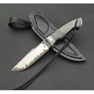 ЧОРНИЙ ЯСТРУБ авторський ніж ручної роботи Fomenko Knifes, сталь К110, 61-62 HRC. Photo 3