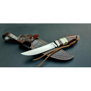 ЯСТРЕБ ніж ручної роботи майстра студії FOMENKO KNIFES, S125V, 64-65 HRC. Photo 3